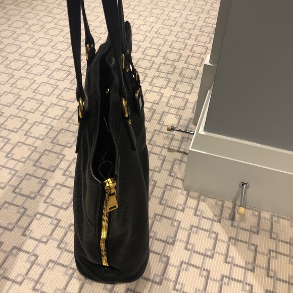COPY - Prada Vitello Black Leather Tote Bag - Picture 3 of 4